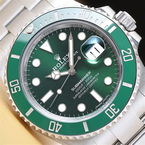 rolex green submariner hulk|rolex hulk submariner for sale.